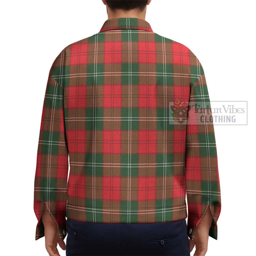 Gartshore Tartan Unisex Lapel Cotton Jacket - Tartan Vibes Clothing