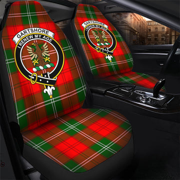 Gartshore Tartan Car Seat Cover with Family Crest - Tartan Vibes Clothing