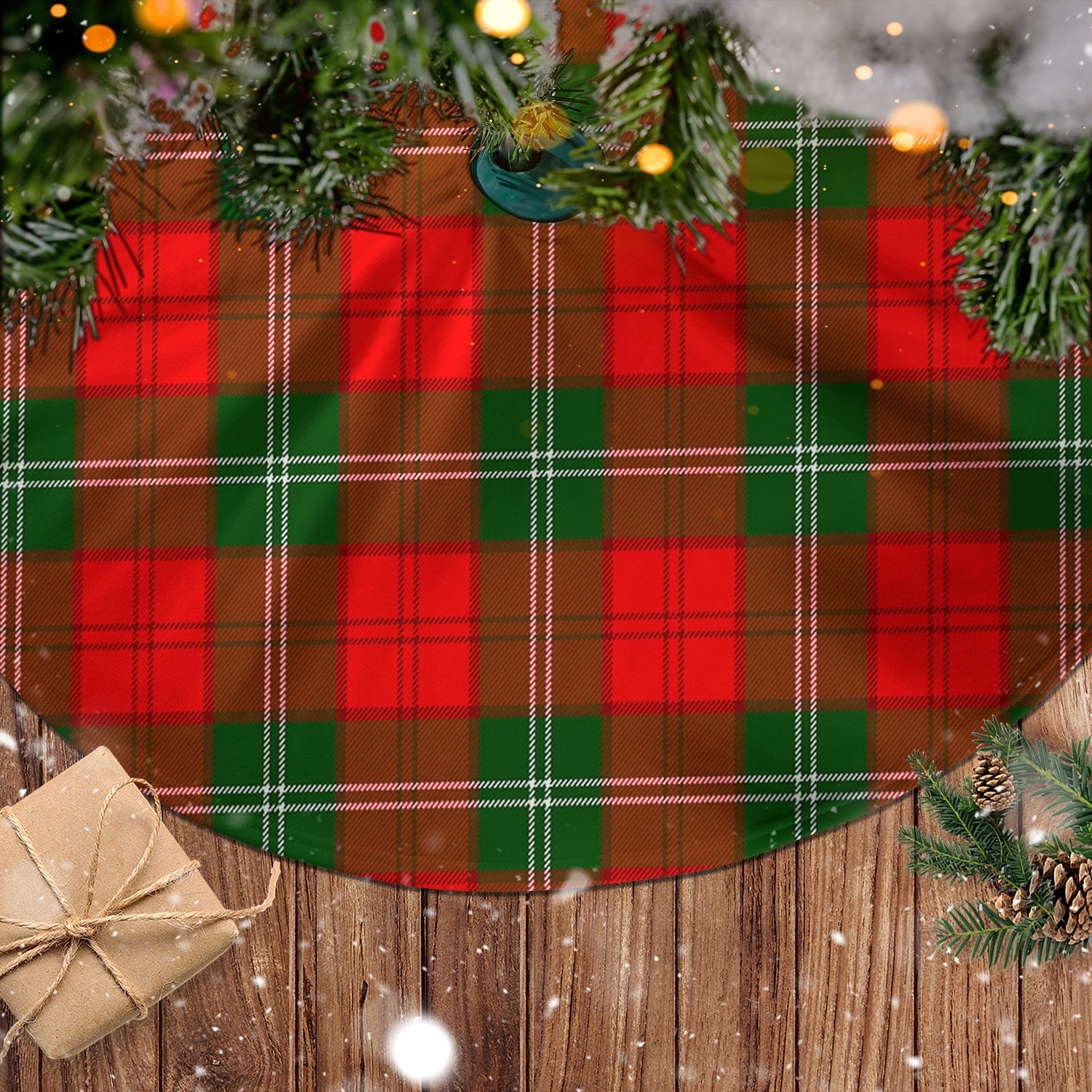 Gartshore Tartan Christmas Tree Skirt - Tartan Vibes Clothing