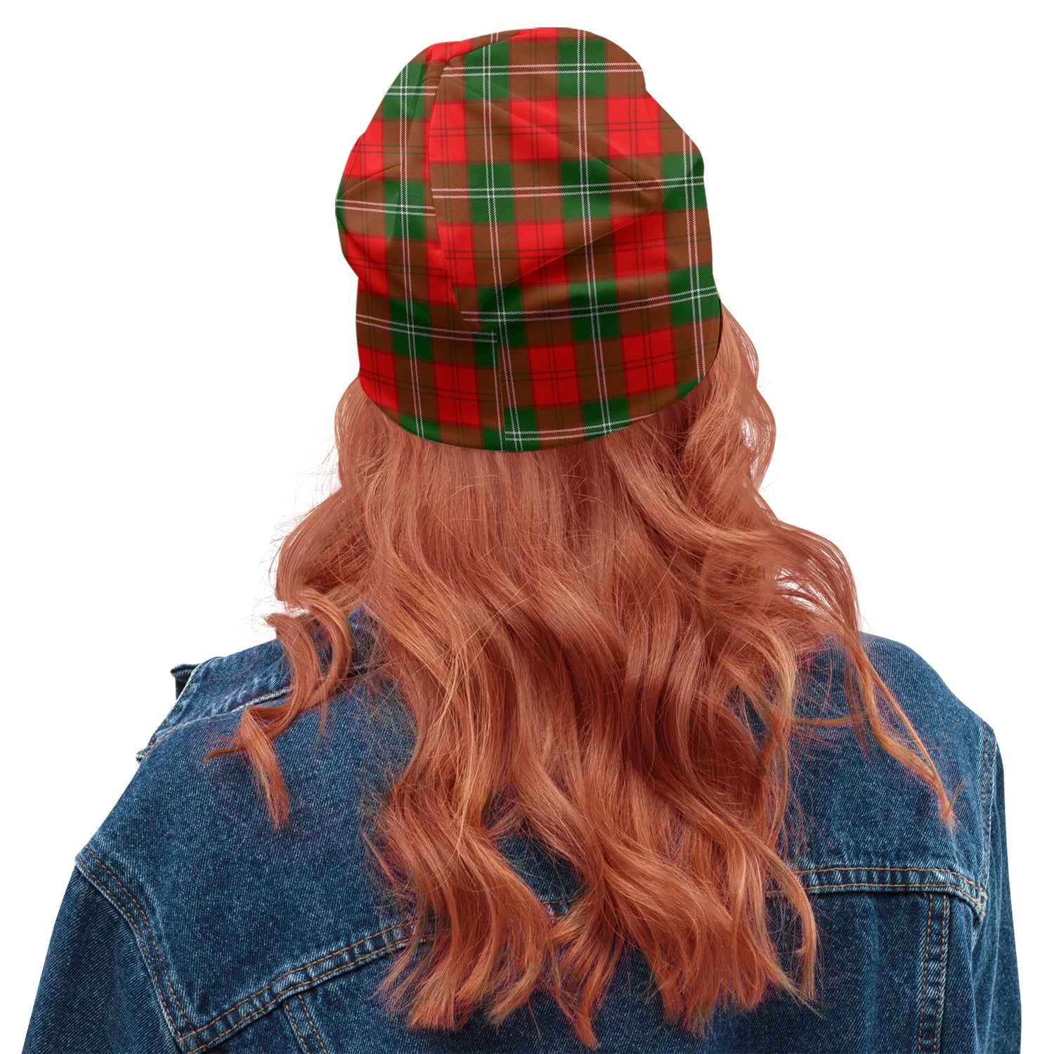 Gartshore Tartan Beanies Hat with Family Crest - Tartan Vibes Clothing
