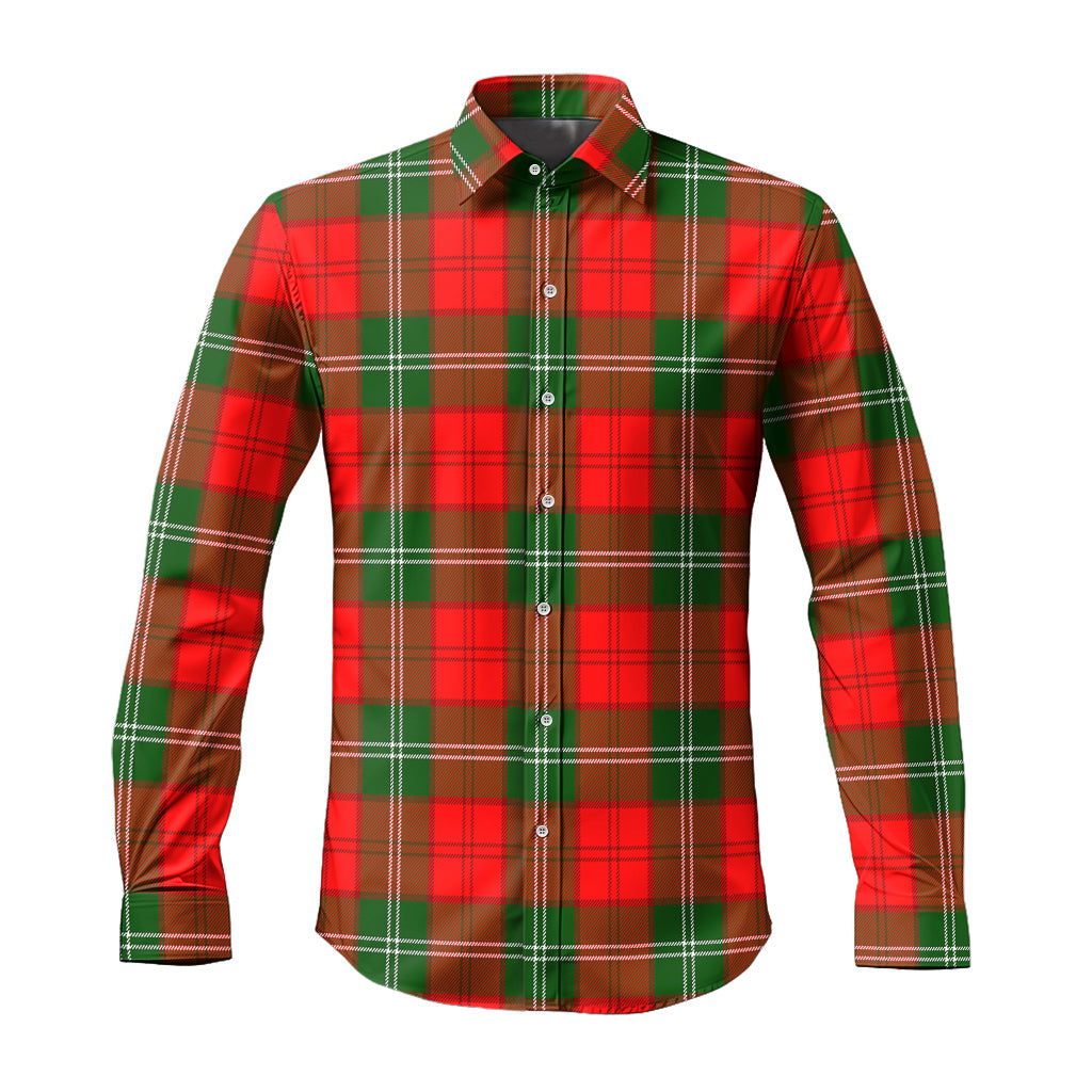 Gartshore Tartan Long Sleeve Button Up Shirt Men's Shirt - Tartan Vibes Clothing