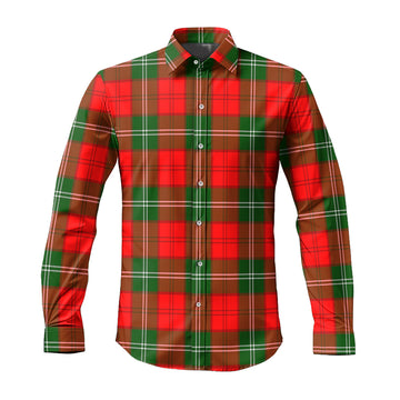 Gartshore Tartan Long Sleeve Button Up Shirt Men's Shirt - Tartan Vibes Clothing