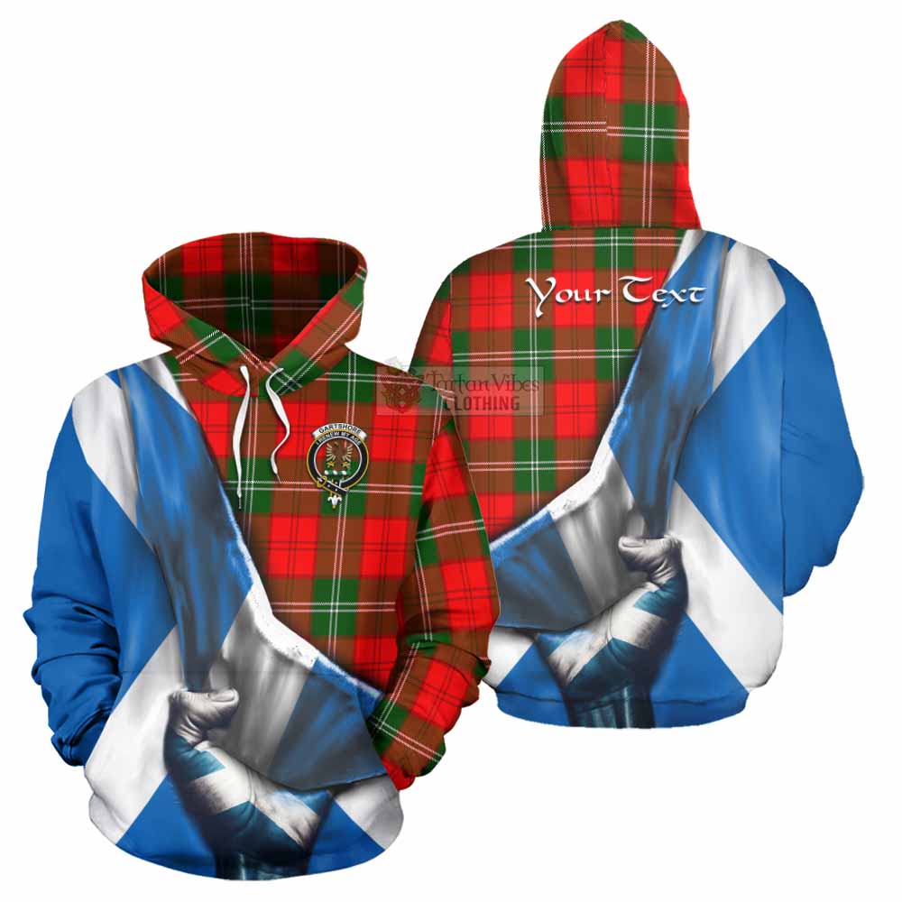 Gartshore Tartan Hoodie with Family Crest Scotland Patriotic Style - Tartan Vibes Clothing