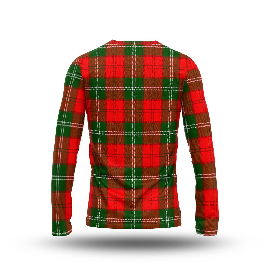 Gartshore Tartan Long Sleeve T-Shirt with Family Crest - Tartan Vibes Clothing