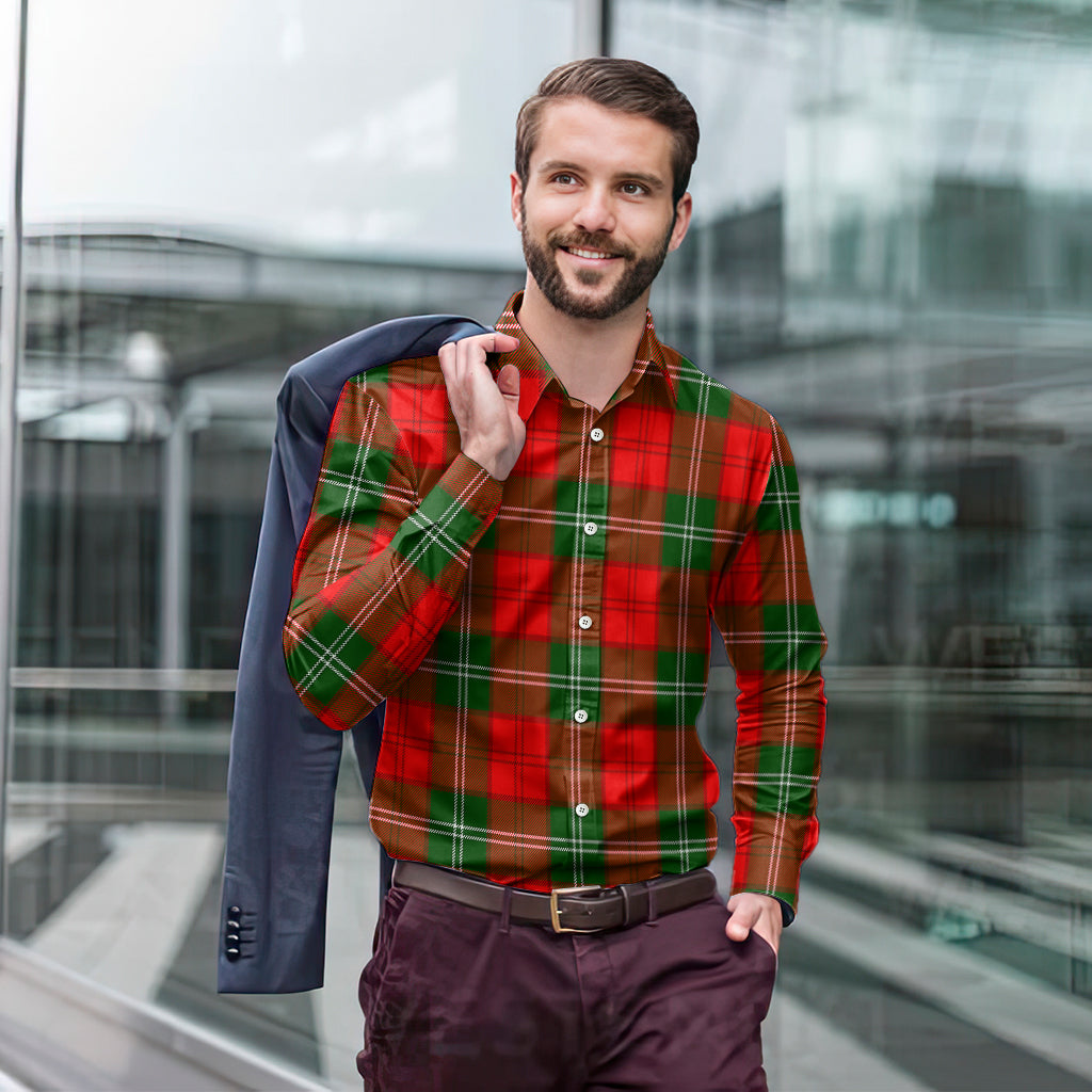 Gartshore Tartan Long Sleeve Button Up Shirt - Tartan Vibes Clothing