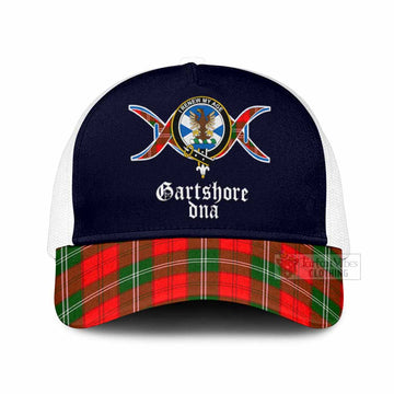 Gartshore Clan DNA Tartan Mesh Trucker Cap One Size (Adjustable) White - Tartan Vibes Clothing