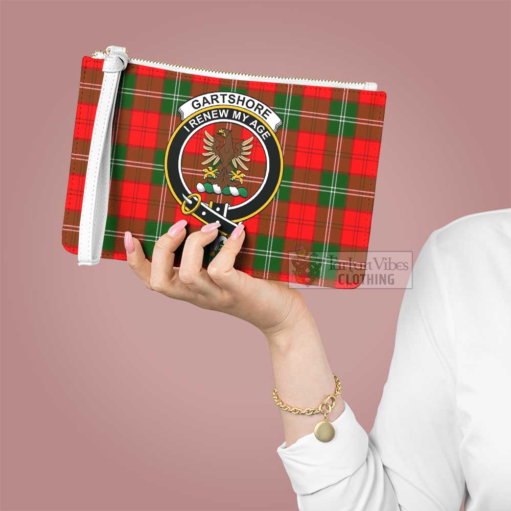 Tartan Vibes Clothing Gartshore Family Crest Tartan Clutch Bag
