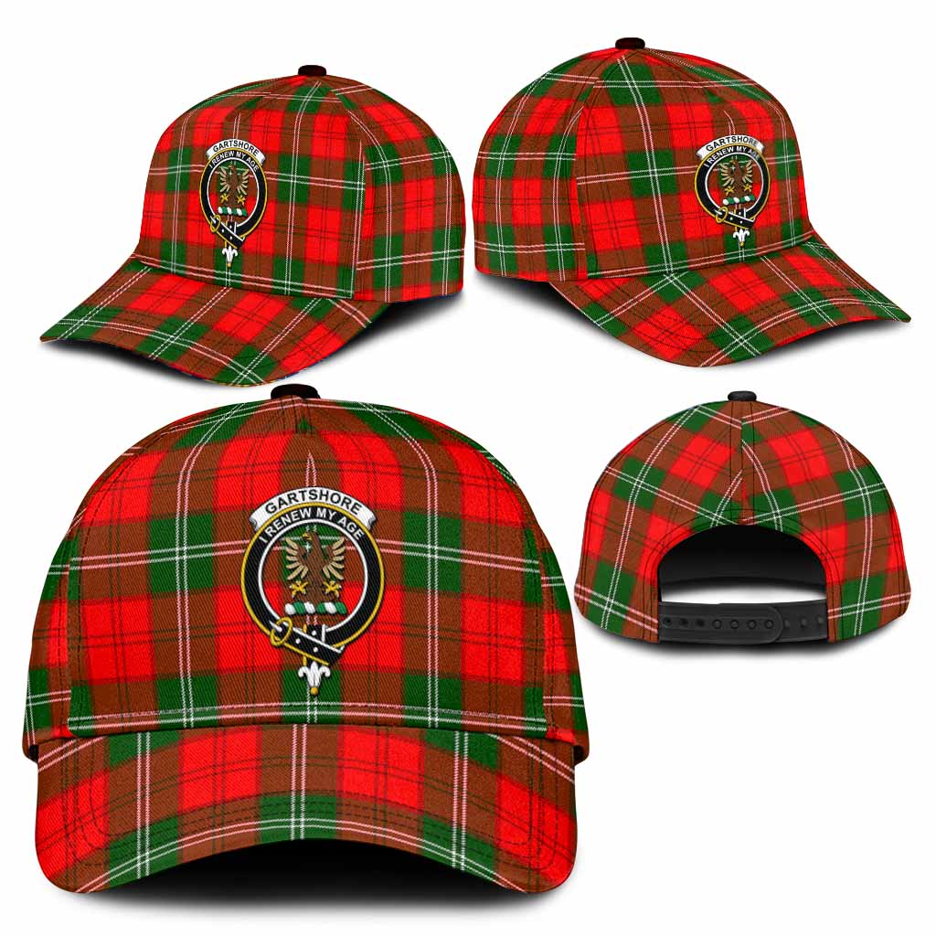 Gartshore Tartan Classic Cap with Family Crest