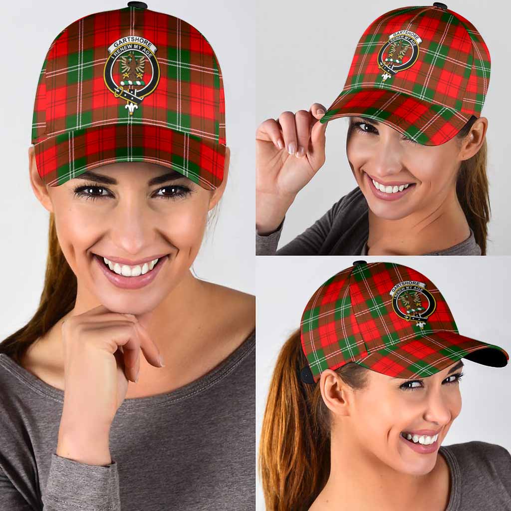 Gartshore Tartan Classic Cap with Family Crest
