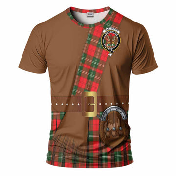 Gartshore Tartan Crest T-Shirt Kilt Costume Style