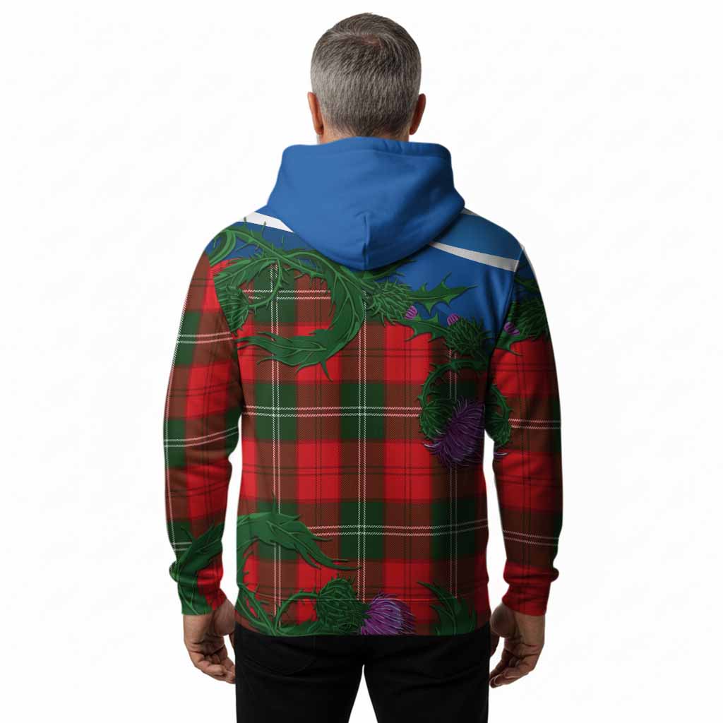 Gartshore Tartan Family Crest Hoodie Thistle in Minimalism