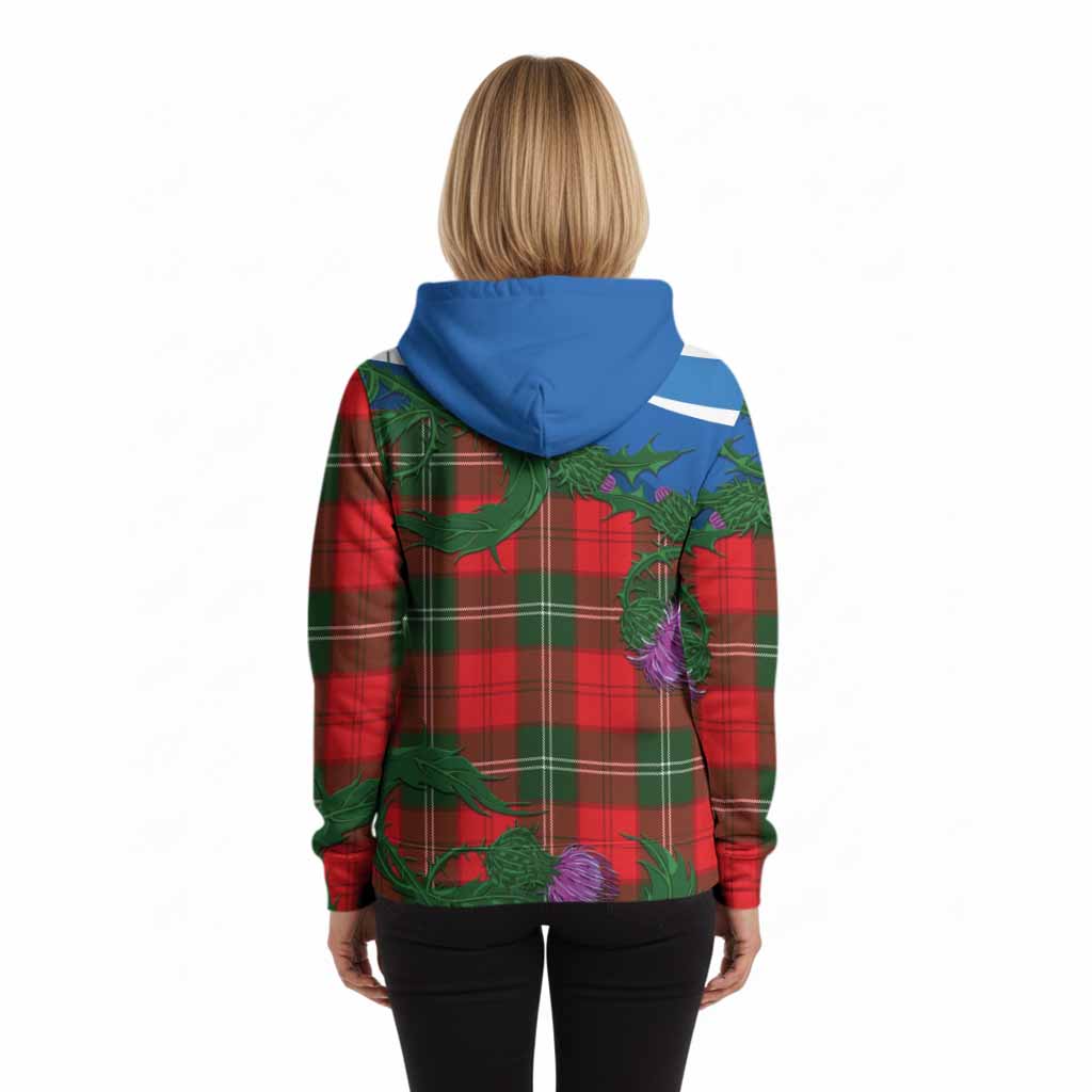 Gartshore Tartan Family Crest Hoodie Thistle in Minimalism