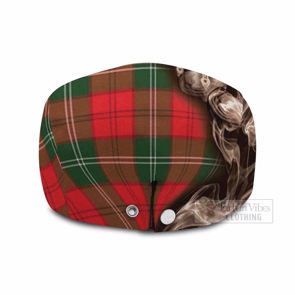 Gartshore Tartan Flat Cap, Jeff Cap Roaring Lion Heritage - Tartan Vibes Clothing