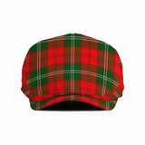 Gartshore Tartan Jeff Cap, Tartan Flat Cap Jeff Hat - Tartan Vibes Clothing