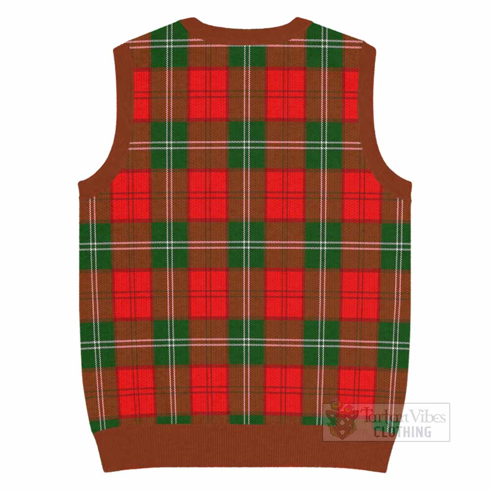 Gartshore Tartan Knitted V-Neck Vest - Tartan Vibes Clothing