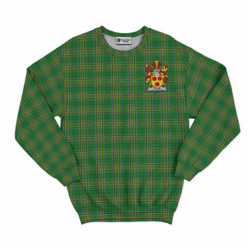 Gavin Irish Clan Tartan Sweatshirt with Coat of Arms Unisex - Tartan Vibes Clothing