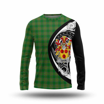 Gavin Irish Clan Long Sleeve T-Shirt Celtic Circle Style Unisex - Tartan Vibes Clothing