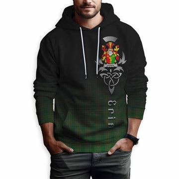 Gaynor Irish Clan Hoodie with Coat of Arms Erin Go Bragh Celtic Inspired Pullover Hoodie - Tartan Vibes Clothing