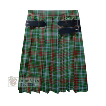 Gayre Tartan Men's Pleated Skirt - Fashion Casual Retro Scottish Kilt Style