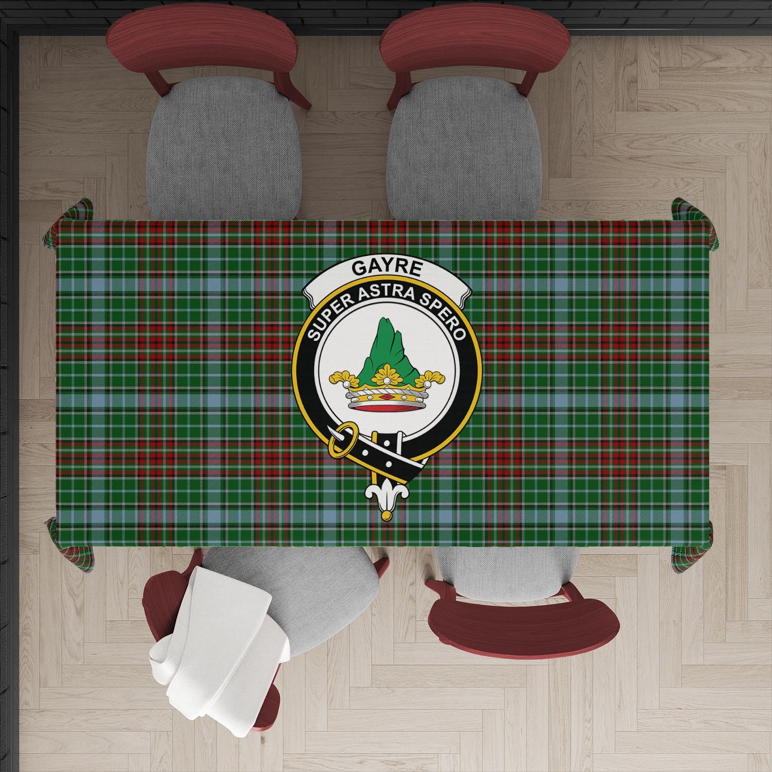 gayre-tatan-tablecloth-with-family-crest
