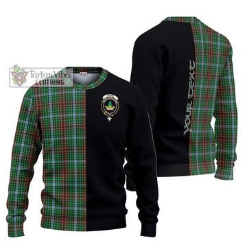 Gayre Tartan Knitted Sweater with Family Crest and Half Of Me Style Unisex - Tartanvibesclothing Shop