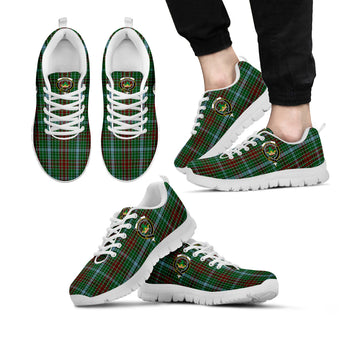 Gayre Tartan Sneakers with Family Crest