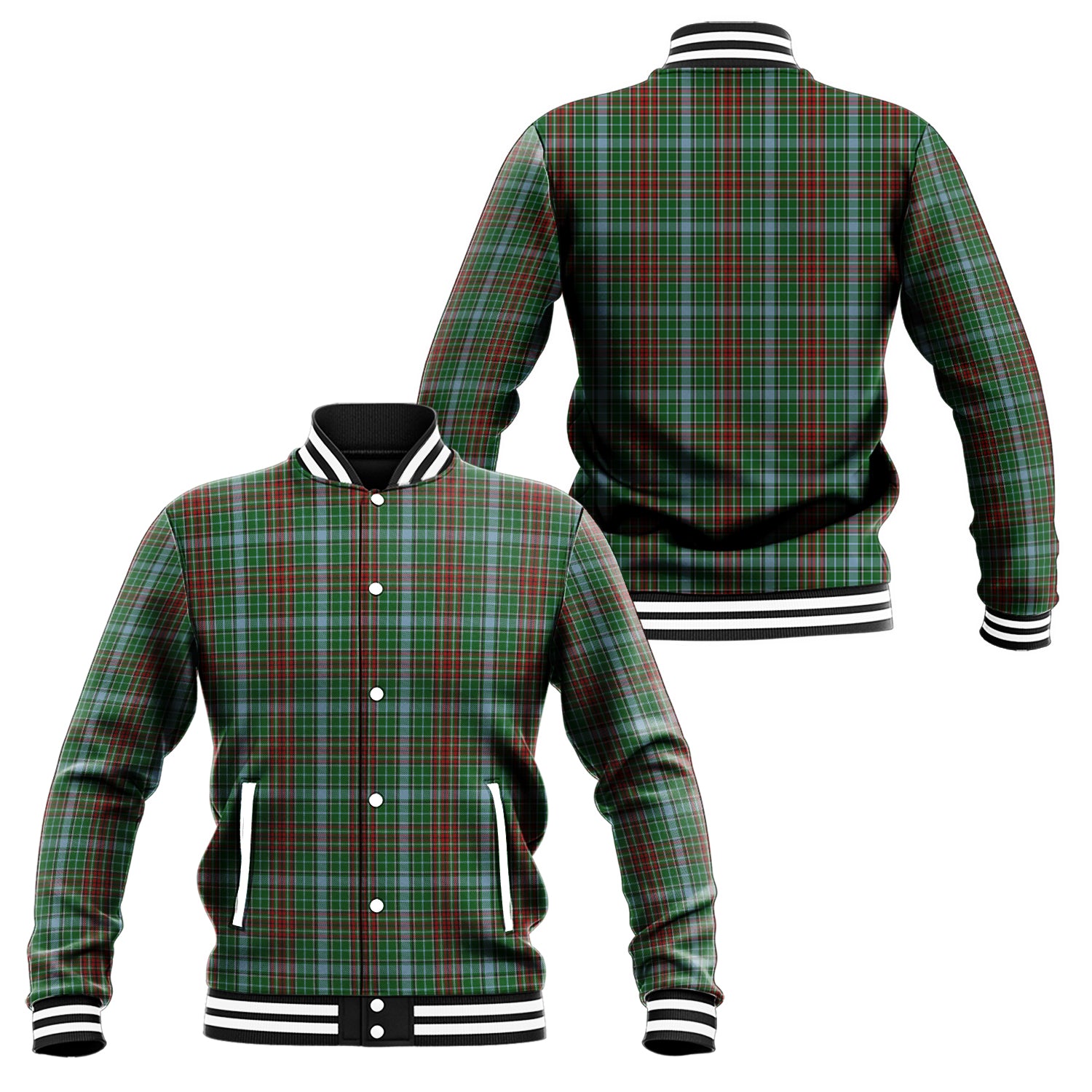 Gayre Tartan Baseball Jacket Unisex - Tartan Vibes Clothing