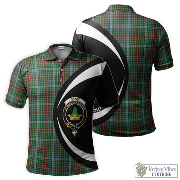Gayre Tartan Men's Polo Shirt with Family Crest Circle Style Kid - Tartan Vibes Clothing
