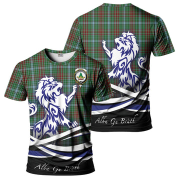 Gayre Tartan T-Shirt with Alba Gu Brath Regal Lion Emblem