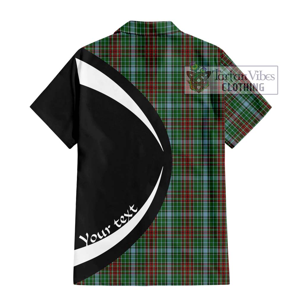 Gayre Tartan Hawaiian Shirt with Family Crest Circle Style - Tartan Vibes Clothing