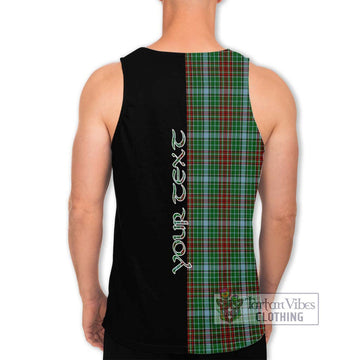 Gayre Tartan Men's Tank Top with Family Crest and Half Of Me Style - Tartanvibesclothing Shop