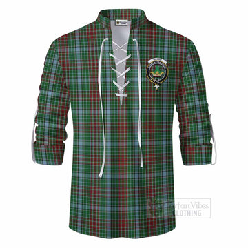 Gayre Tartan Ghillie Kilt Shirt with Family Crest DNA In Me Style