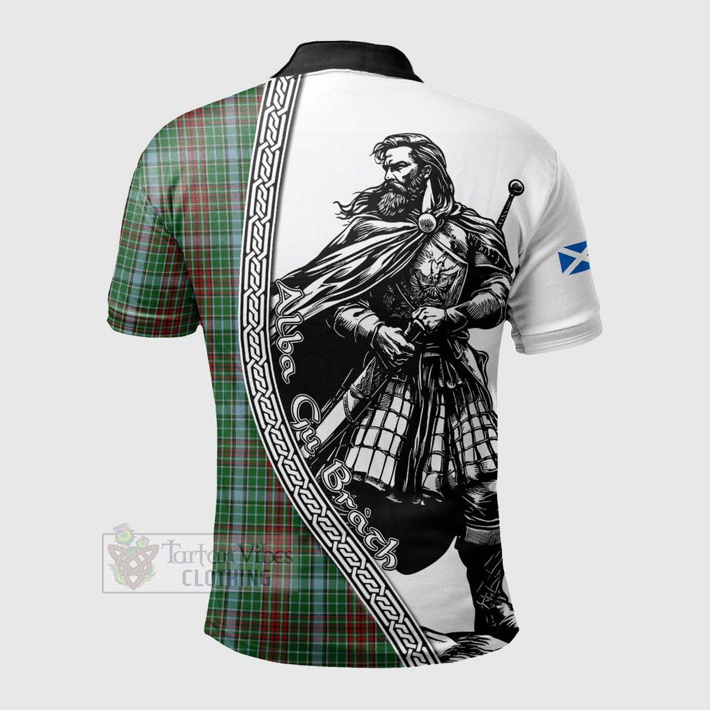 Tartan Vibes Clothing Gayre Tartan Clan Crest Polo Shirt with Highlander Warrior Celtic Style