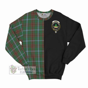 Gayre Tartan Sweatshirt with Family Crest and Half Of Me Style - Tartanvibesclothing Shop