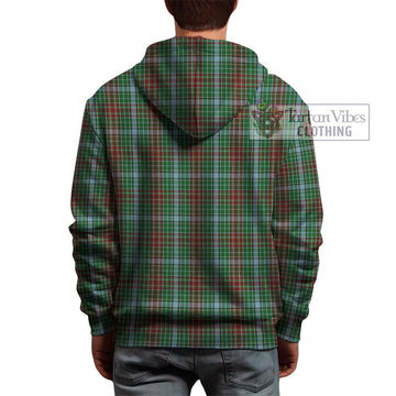 Gayre Tartan Hoodie with Family Crest DNA In Me Style - Tartanvibesclothing Shop