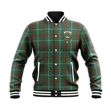 Gayre Tartan Baseball Jacket with Family Crest - Tartan Vibes Clothing