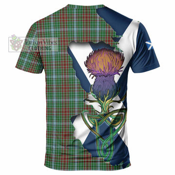 Tartan Vibes Clothing Gayre Tartan Family Crest T-Shirt Scottish Thistle Celtic Inspired