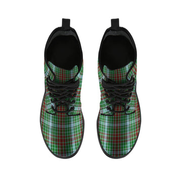 Gayre Tartan Leather Boots