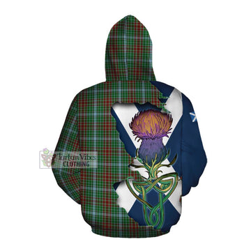 Tartan Vibes Clothing Gayre Tartan Family Crest Cotton Hoodie Scottish Thistle Celtic Inspired