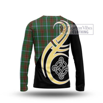 Gayre Tartan Long Sleeve T-Shirt with Family Crest and Celtic Symbol Style - Tartan Vibes Clothing