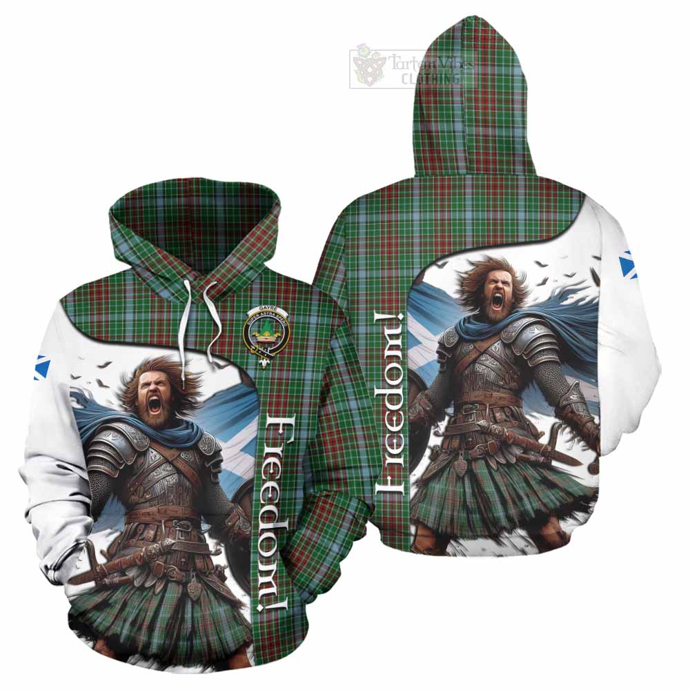 Tartan Vibes Clothing Gayre Crest Tartan Hoodie Inspired by the Freedom of Scottish Warrior