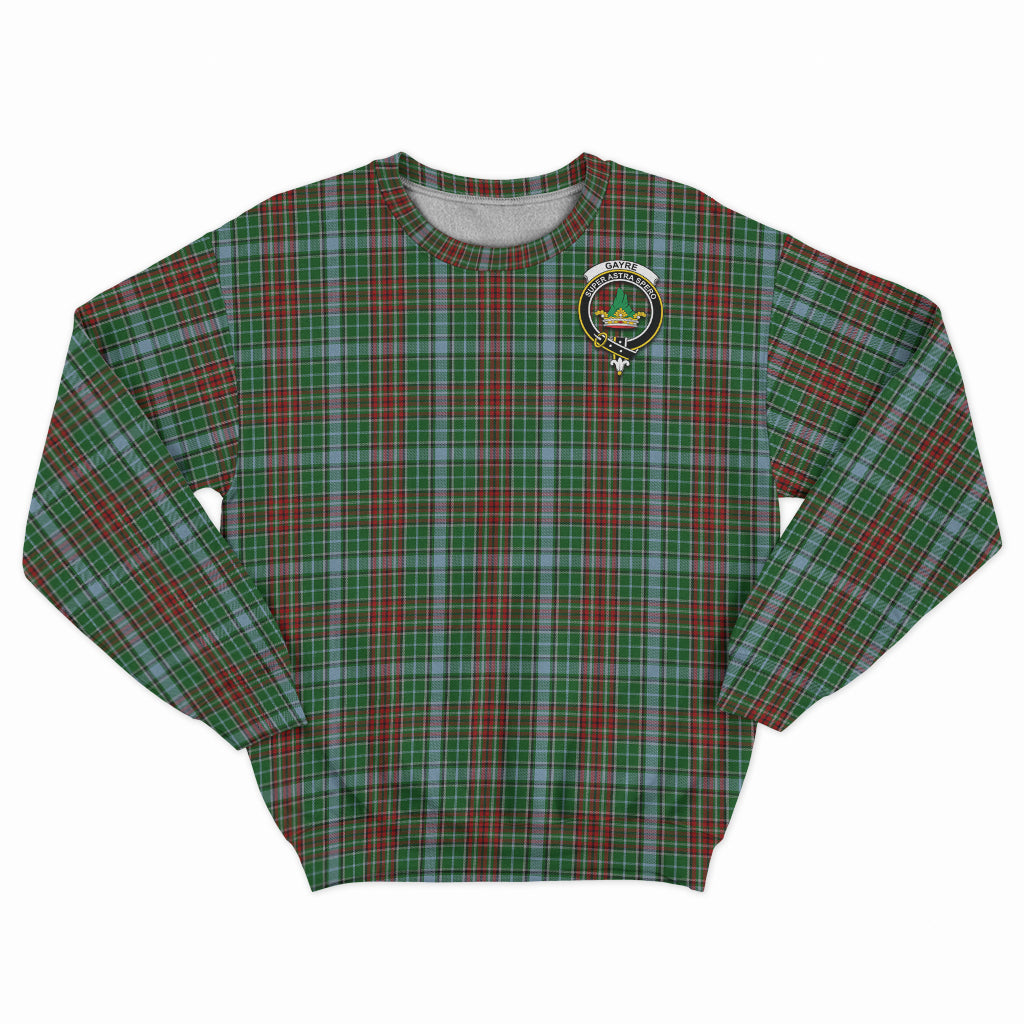 Gayre Tartan Sweatshirt with Family Crest - Tartan Vibes Clothing