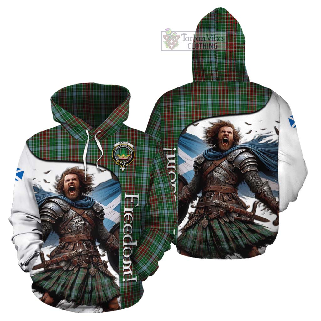 Tartan Vibes Clothing Gayre Crest Tartan Cotton Hoodie Inspired by the Freedom of Scottish Warrior