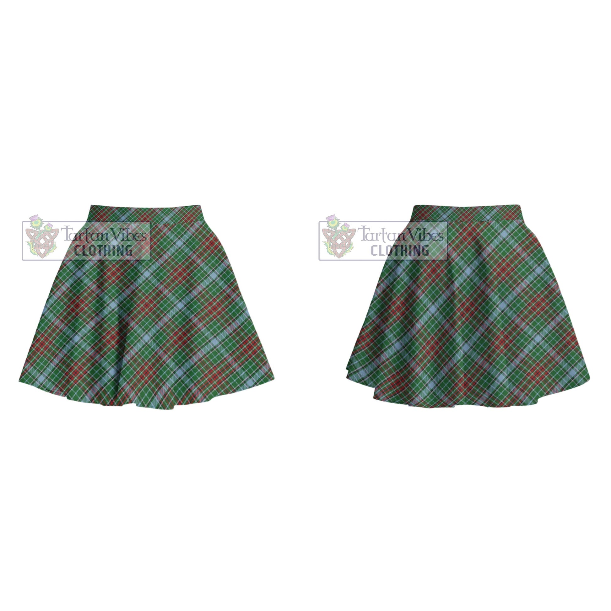 Tartan Vibes Clothing Gayre Tartan Women's Plated Mini Skirt