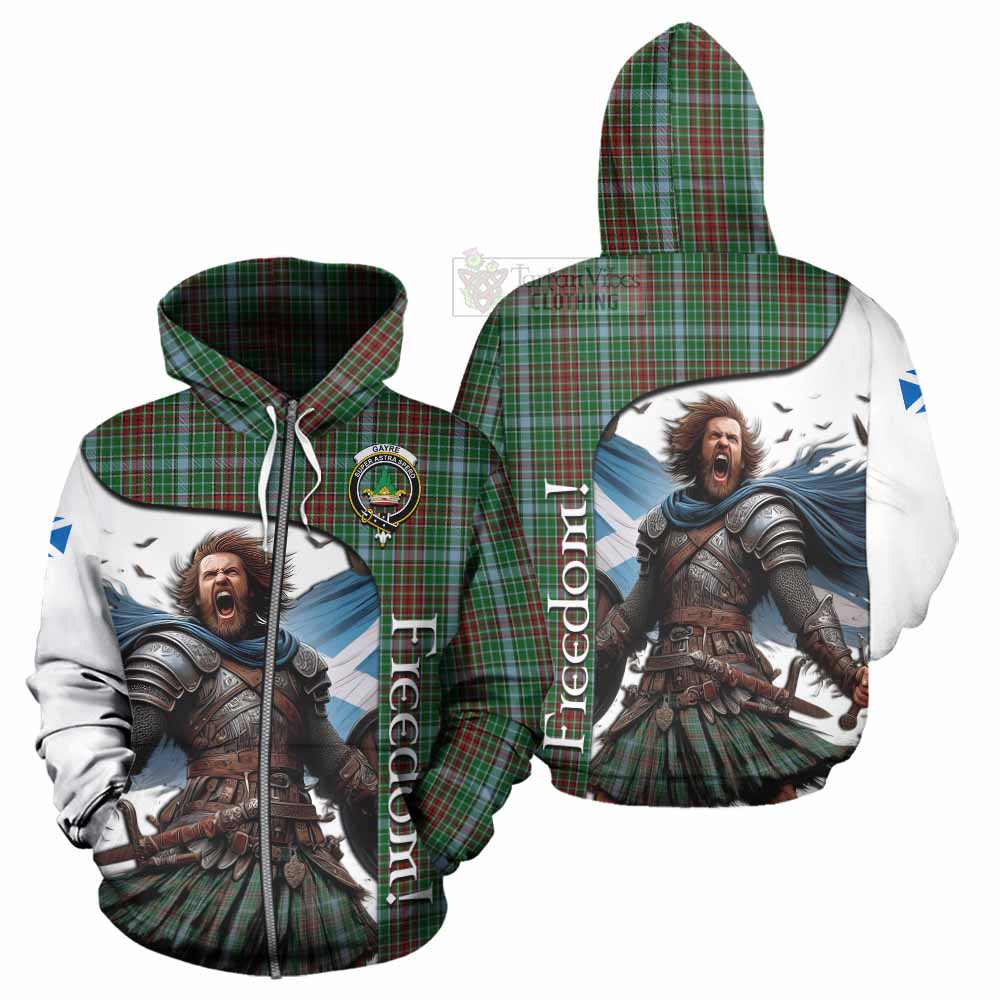 Tartan Vibes Clothing Gayre Crest Tartan Hoodie Inspired by the Freedom of Scottish Warrior