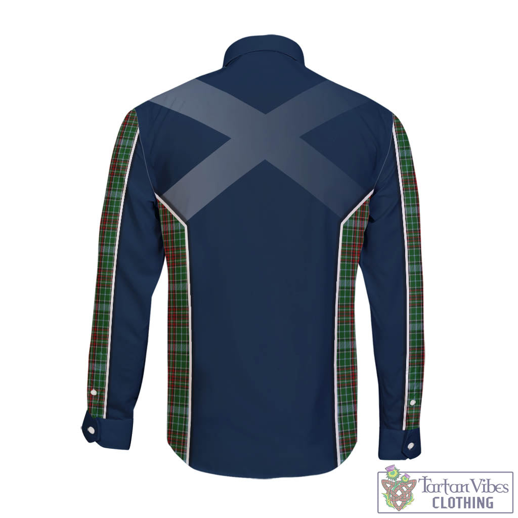 Tartan Vibes Clothing Gayre Tartan Long Sleeve Button Up Shirt with Family Crest and Lion Rampant Vibes Sport Style