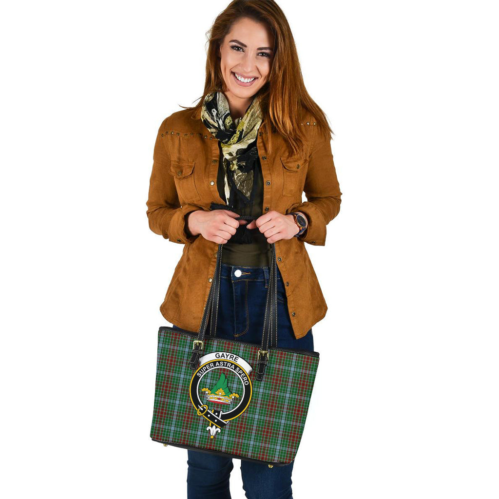 gayre-tartan-leather-tote-bag-with-family-crest