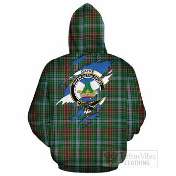 Gayre Clan Crest In Me Tartan Cotton Hoodie Scotland Flag Style