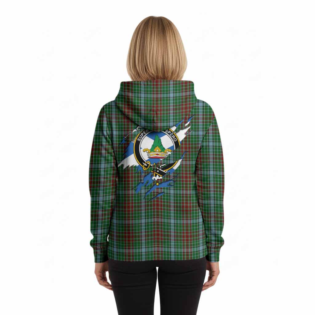 Gayre Clan Crest In Me Tartan Hoodie Scotland Flag Style
