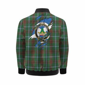 Gayre Clan Crest In Me Tartan Kid Bomber Jacket Scotland Flag Style